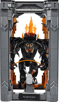 LEGO Icons The Lord of the Rings Balrog bókastoð 10367