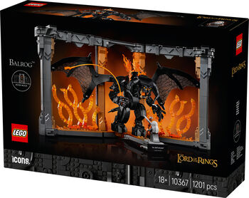 LEGO Icons The Lord of the Rings Balrog bókastoð 10367