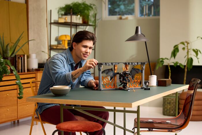 LEGO Icons The Lord of the Rings Balrog bókastoð 10367