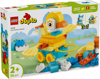 LEGO DUPLO 3-í-1 dýr á hjólum 10448