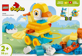 LEGO DUPLO 3-í-1 dýr á hjólum 10448