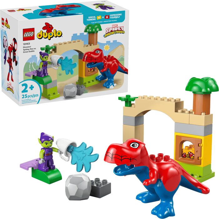 LEGO DUPLO Köngulóargrameðlan berst við Græna púkann 10463