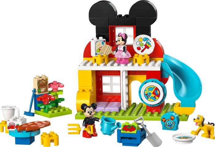 LEGO DUPLO Mikki mús klúbbhús með Mínu og Plútó 10465