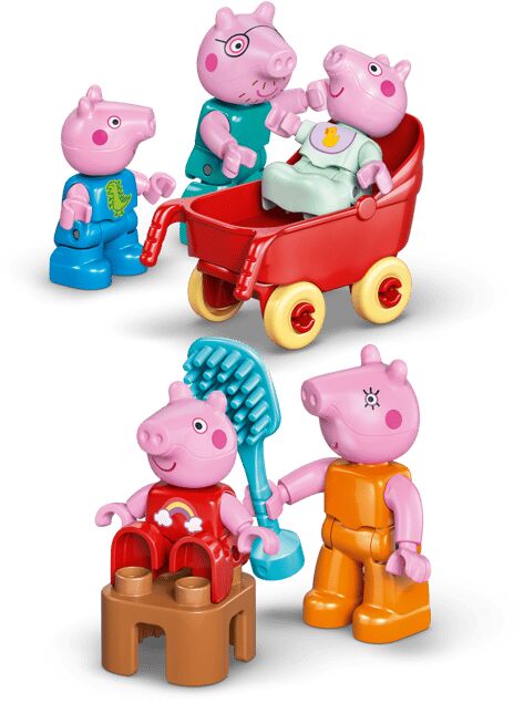 LEGO DUPLO húsið hennar Gurru grís 10467