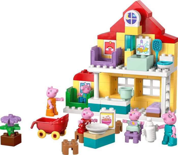 LEGO DUPLO húsið hennar Gurru grís 10467