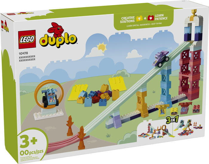 LEGO DUPLO Town 3-í-1 skapandi skábrautir með bílum 10478