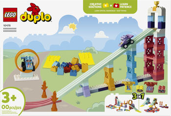 LEGO DUPLO Town 3-í-1 skapandi skábrautir með bílum 10478