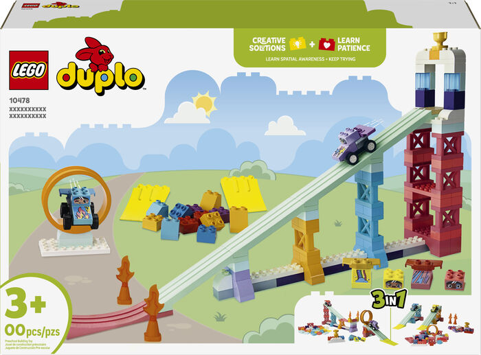 LEGO DUPLO Town 3-í-1 skapandi skábrautir með bílum 10478