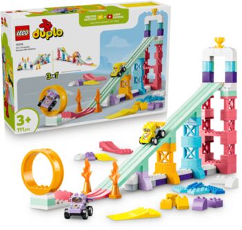 LEGO DUPLO Town 3-í-1 skapandi skábrautir með bílum 10478