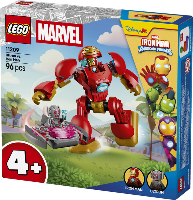 LEGO Marvel Iron Man and his Incredible Friends Iron Man gegn Ultron 11209