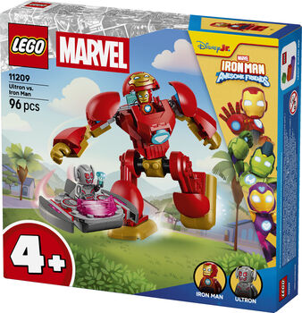 LEGO Marvel Iron Man and his Incredible Friends Iron Man gegn Ultron 11209