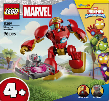 LEGO Marvel Iron Man and his Incredible Friends Iron Man gegn Ultron 11209