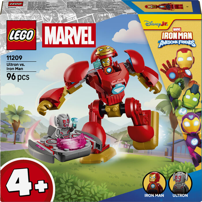 LEGO Marvel Iron Man and his Incredible Friends Iron Man gegn Ultron 11209