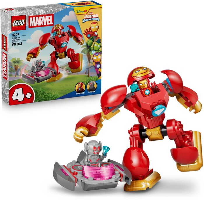 LEGO Marvel Iron Man and his Incredible Friends Iron Man gegn Ultron 11209