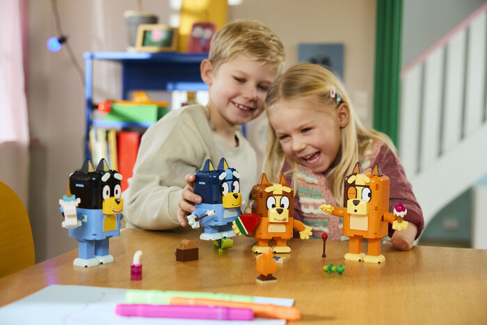 LEGO Bluey byggðu Bluey fjölskylduna 11217