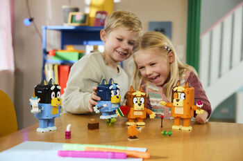 LEGO Bluey byggðu Bluey fjölskylduna 11217