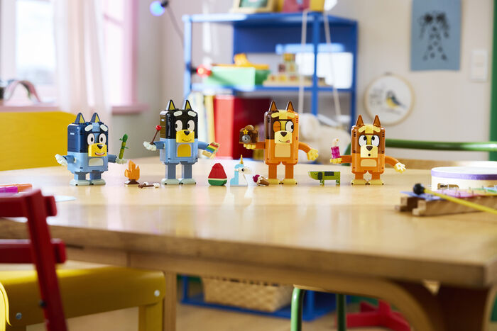 LEGO Bluey byggðu Bluey fjölskylduna 11217