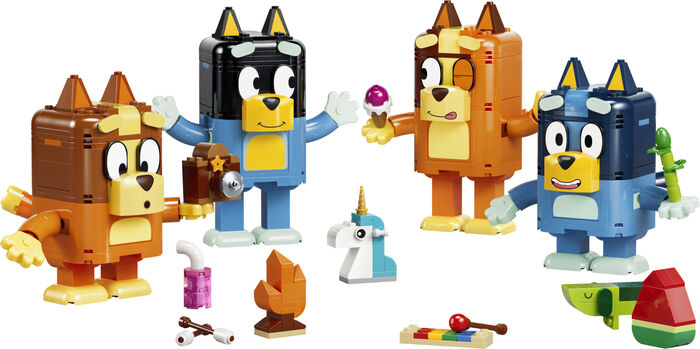 LEGO Bluey byggðu Bluey fjölskylduna 11217