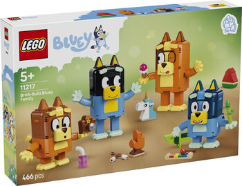 LEGO Bluey byggðu Bluey fjölskylduna 11217