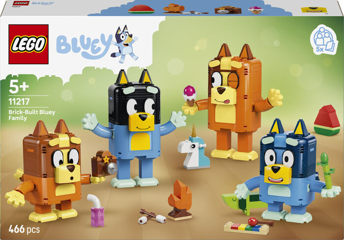 LEGO Bluey byggðu Bluey fjölskylduna 11217