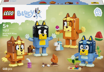 LEGO Bluey byggðu Bluey fjölskylduna 11217