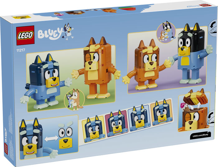 LEGO Bluey byggðu Bluey fjölskylduna 11217