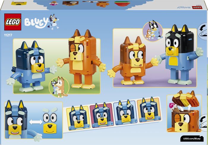 LEGO Bluey byggðu Bluey fjölskylduna 11217