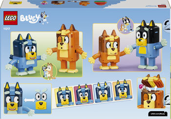 LEGO Bluey byggðu Bluey fjölskylduna 11217
