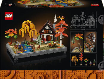 LEGO Icons haustgarður með litlu húsi 11372