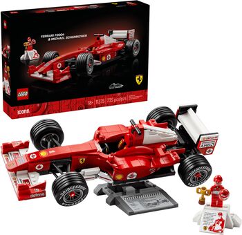 LEGO Icons Ferrari F2004 & Michael Schumacher 11375