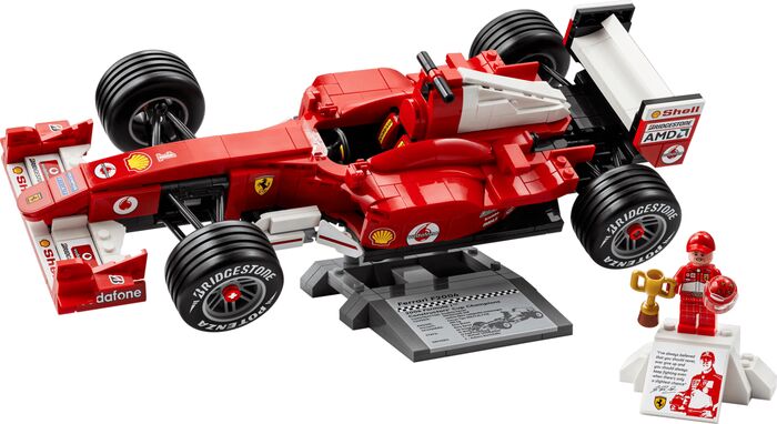 LEGO Icons Ferrari F2004 & Michael Schumacher 11375