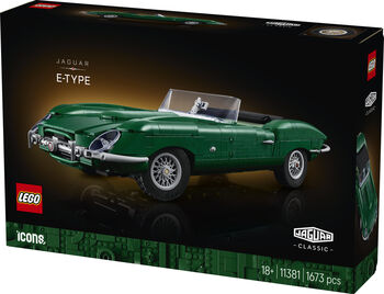 LEGO Icons: Jaguar E-Type 11381