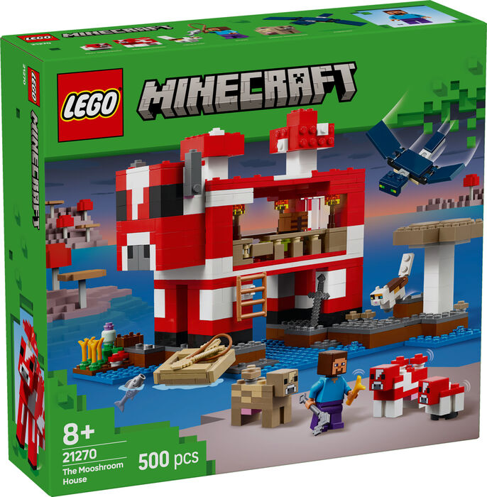 LEGO Minecraft Húsið á sveppaeyjunni 21270