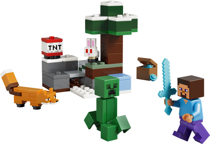 LEGO Minecraft ævintýri Steve í Taiga 21583