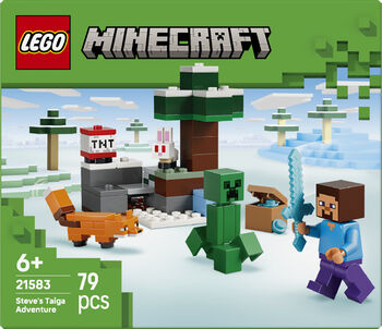LEGO Minecraft ævintýri Steve í Taiga 21583
