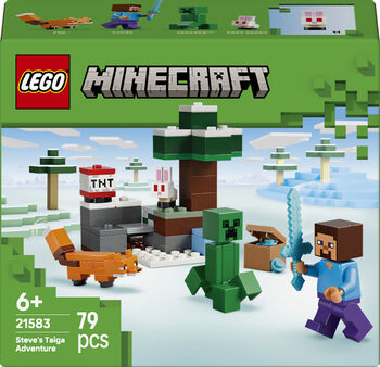 LEGO Minecraft ævintýri Steve í Taiga 21583