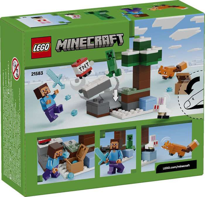 LEGO Minecraft ævintýri Steve í Taiga 21583