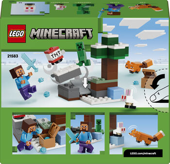 LEGO Minecraft ævintýri Steve í Taiga 21583