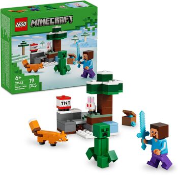 LEGO Minecraft ævintýri Steve í Taiga 21583