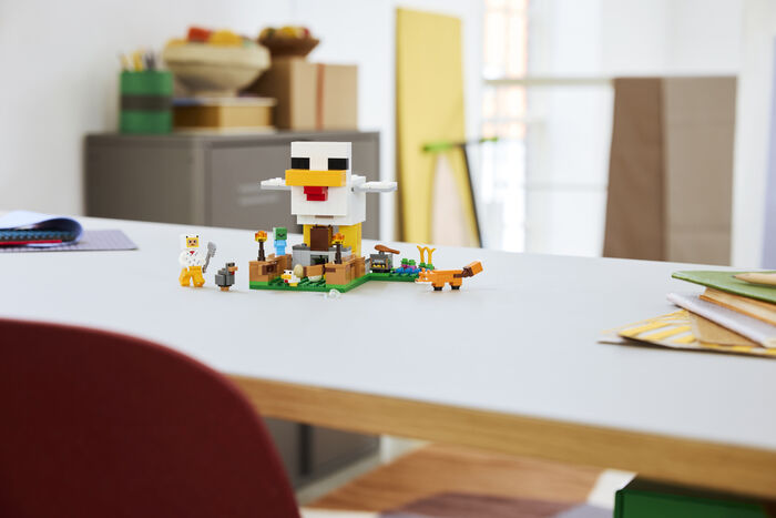 LEGO Minecraft hænsnabúið 21585