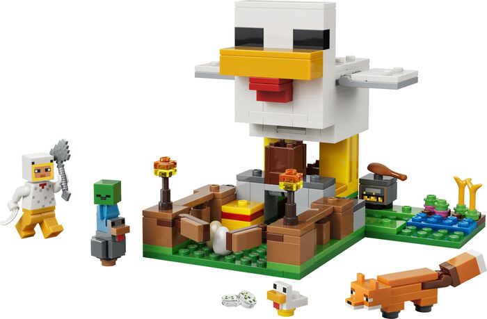 LEGO Minecraft hænsnabúið 21585
