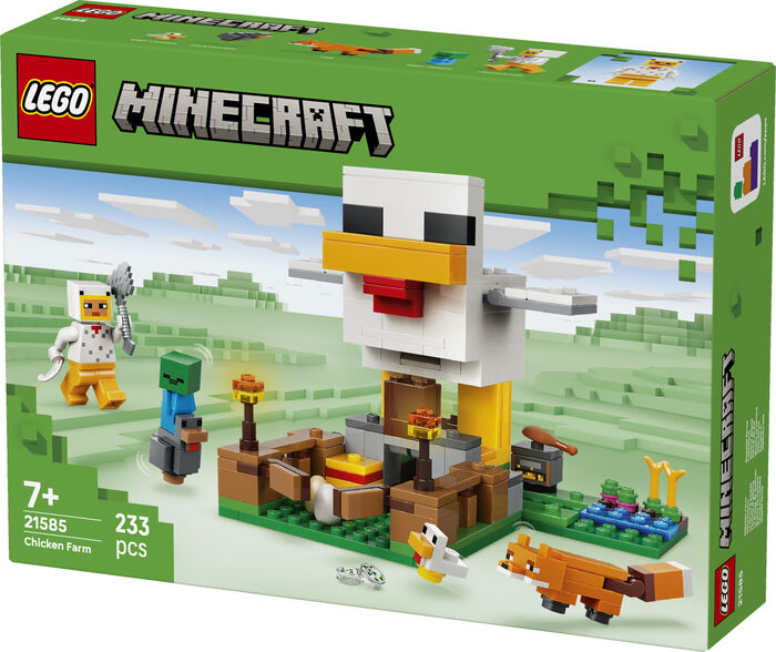 LEGO Minecraft hænsnabúið 21585