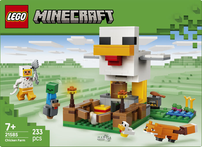 LEGO Minecraft hænsnabúið 21585