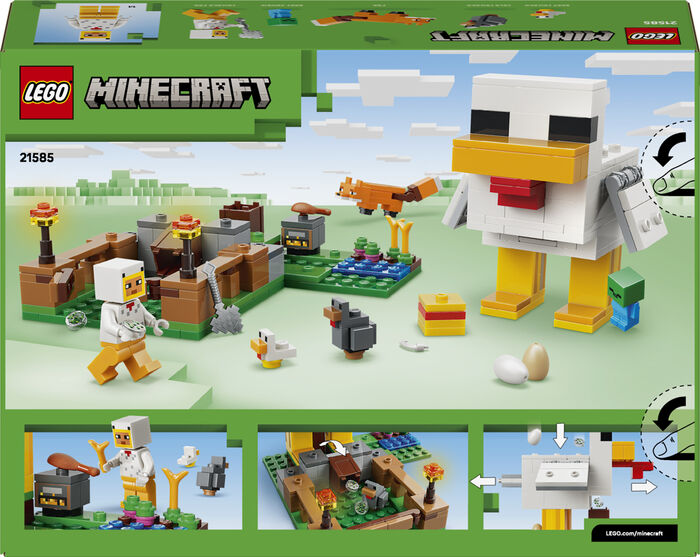 LEGO Minecraft hænsnabúið 21585