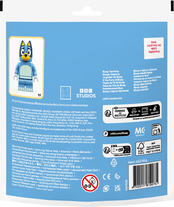 LEGO teboð Bluey's 30687