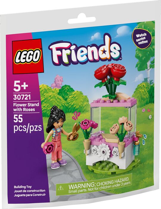 LEGO Friends blómastandur með rósum 30721