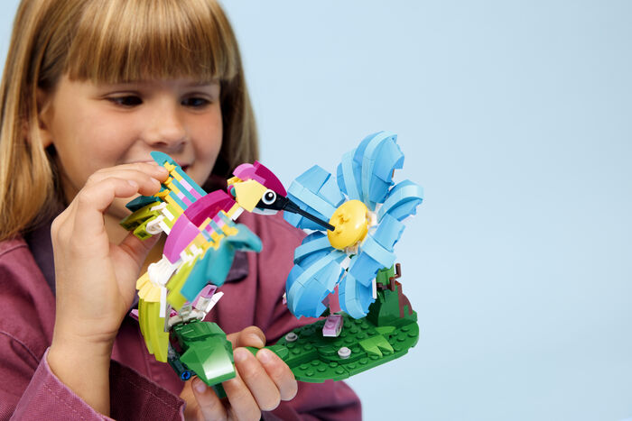 LEGO Creator litríkur kólíbrífugl 31384