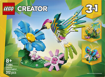 LEGO Creator litríkur kólíbrífugl 31384