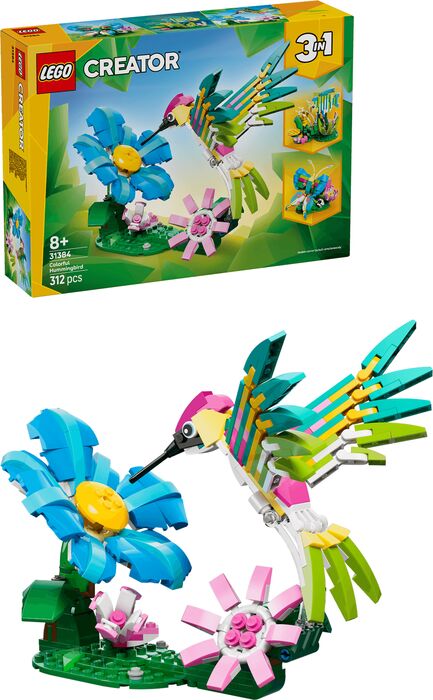 LEGO Creator litríkur kólíbrífugl 31384