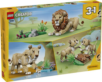 LEGO Creator Wild Animals: Tignarlegt ljón 31386